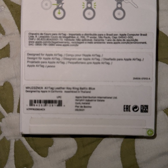 Apple AirTag leather key ring - Picture 5 of 5